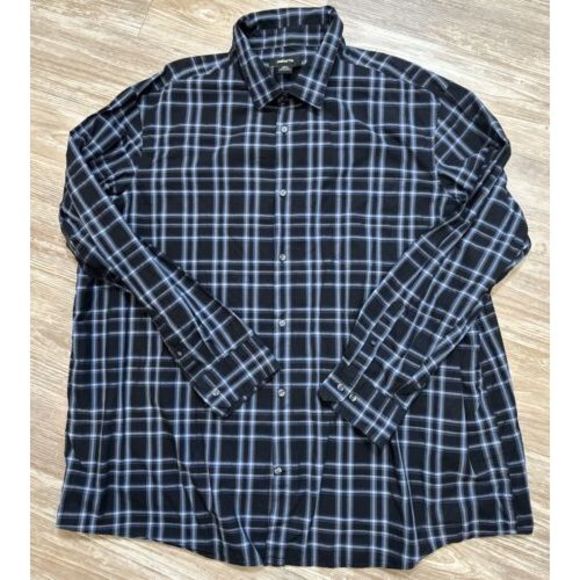 Claiborne Other - Claiborne Shirt Adult 3XLT TALL Casual Long Sleeve Cotton